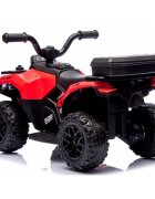 R-Sport ATV electric pentru copii J9 Rosu roti si scaun din plastic putere 25W 70x44x40 cm varsta 1.5-4 ani