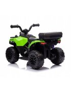 R-Sport ATV electric pentru copii J9 Verde roti si scaun din plastic putere 25W 70x44x40 cm varsta 1.5-4 ani