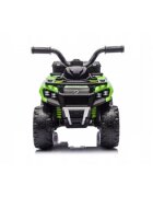 R-Sport ATV electric pentru copii J9 Verde roti si scaun din plastic putere 25W 70x44x40 cm varsta 1.5-4 ani
