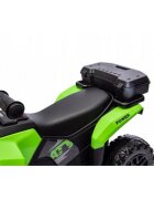 R-Sport ATV electric pentru copii J9 Verde roti si scaun din plastic putere 25W 70x44x40 cm varsta 1.5-4 ani