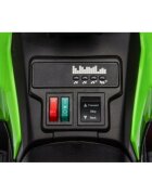 R-Sport ATV electric pentru copii J9 Verde roti si scaun din plastic putere 25W 70x44x40 cm varsta 1.5-4 ani