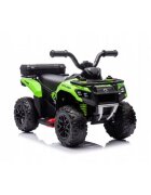R-Sport ATV electric pentru copii J9 Verde roti si scaun din plastic putere 25W 70x44x40 cm varsta 1.5-4 ani