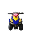 R-Sport Atv fara pedale pentru copii GoodYear 55Z-G Albastru actionat cu picioarele loc de depozitare sub scaun recomandat copiilor intre 1 si 3 ani volan cu melodii lumini