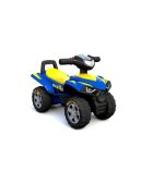 R-Sport Atv fara pedale pentru copii GoodYear 55Z-G Albastru actionat cu picioarele loc de depozitare sub scaun recomandat copiilor intre 1 si 3 ani volan cu melodii lumini