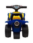 R-Sport Atv fara pedale pentru copii GoodYear 55Z-G Albastru actionat cu picioarele loc de depozitare sub scaun recomandat copiilor intre 1 si 3 ani volan cu melodii lumini