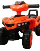 R-Sport Atv pentru copii fara pedale J5 portocaliu cu protectie impotriva rasturnarii claxon cu sunete potrivit pentru copii cu varsta intre 1-3 ani