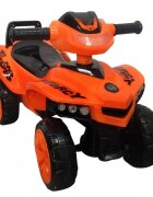R-Sport Atv pentru copii fara pedale J5 portocaliu cu protectie impotriva rasturnarii claxon cu sunete potrivit pentru copii cu varsta intre 1-3 ani