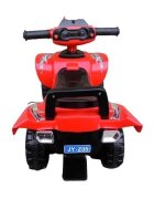 R-Sport Atv pentru copii fara pedale J5 rosu cu protectie impotriva rasturnarii claxon cu sunete potrivit pentru copii cu varsta intre 1-3 ani