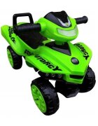 R-Sport Atv pentru copii fara pedale J5 verde cu protectie impotriva rasturnarii claxon cu sunete potrivit pentru copii cu varsta intre 1-3 ani