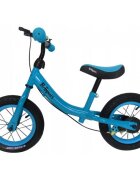 R-Sport Bicicleta copii fara pedale R3 albastru 11 inch scaun moale reglabil pe inaltime 37-43 cm roti gonflabile frana pe roata din fata cadru usor din otel pana la 35 kg varsta 3-5 ani