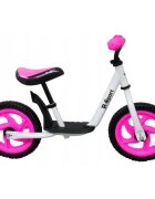 R-Sport Bicicleta copii fara pedale R5 roz cu suport pentru picioare 11 inch varsta 2-5 ani roti din spuma EVA scaun reglabil pe inaltime sarcina maxima admisa 30 kg