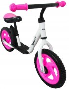R-Sport Bicicleta copii fara pedale R5 roz cu suport pentru picioare 11 inch varsta 2-5 ani roti din spuma EVA scaun reglabil pe inaltime sarcina maxima admisa 30 kg