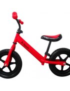 R-Sport Bicicleta copii fara pedale R7 rosu 11 inch cu roti din spuma Eva varsta 2-5 ani scaun si ghidon reglabile in inaltime sarcina maxima pana la 35 kg