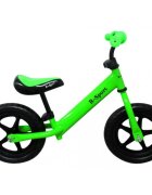 R-Sport Bicicleta copii fara pedale R7 verde 11 inch cu roti din spuma Eva varsta 2-5 ani scaun si ghidon reglabile in inaltime sarcina maxima pana la 35 kg
