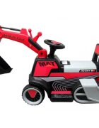 R-Sport Excavator electric pentru copii C3 rosu 25W Unitate audio si lumini led sarcina maxima 25 kg