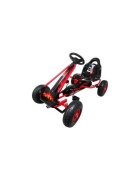 R-Sport Kart cu pedale Gokart 3-6 ani roti pneumatice din cauciuc frana de mana G3 rosu