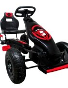 R-Sport Kart cu pedale Gokart cu roti gonflabile G8 rosu