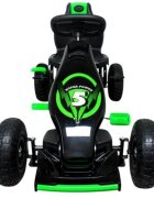 R-Sport Kart cu pedale Gokart cu roti gonflabile G8 verde