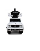 R-Sport Masinuta copii de impins Mercedes G350 AMG Alb maner parental detasabil suport pentru picioare bara de protectie melodii si claxon greutate maxima admisa 25 kg