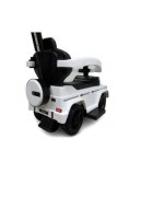 R-Sport Masinuta copii de impins Mercedes G350 AMG Alb maner parental detasabil suport pentru picioare bara de protectie melodii si claxon greutate maxima admisa 25 kg