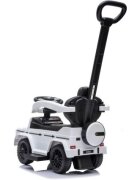 R-Sport Masinuta copii de impins Mercedes G350 AMG Alb maner parental detasabil suport pentru picioare bara de protectie melodii si claxon greutate maxima admisa 25 kg
