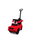 R-Sport Masinuta copii de impins Mercedes G350 AMG Rosu maner parental detasabil suport pentru picioare bara de protectie melodii si claxon greutate maxima admisa 25 kg