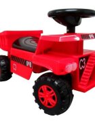 R-Sport Masinuta copii fara pedale J10 TS775 rosie cu basculanta mobila loc de depozitare sub scaun lumini frontale stralucitoare sarcina maxima admisa 35 kg recomandata copiilor intre 1 si 3 ani