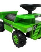 R-Sport Masinuta copii fara pedale J10 TS775 verde cu basculanta mobila loc de depozitare sub scaun lumini frontale stralucitoare sarcina maxima admisa 35 kg recomandata copiilor intre 1 si 3 ani