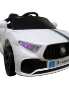 R-Sport Masinuta electrica pentru copii 60W cu telecomanda Cabrio B7 FEY-5299 alba