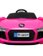 R-Sport Masinuta electrica pentru copii 60W cu telecomanda si scaun din piele Cabrio B4 628 Roz