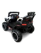 R-Sport Masinuta electrica pentru copii Buggy X9 4x4 Alb 90W cu telecomanda 12V roti gonflabile amortizoare scaun piele ecologica functie de balansare