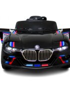 R-Sport Masinuta electrica pentru copii Cabrio 60W Z5 TK1188 negru cu telecomanda control volum pornire lenta si deschidere usi