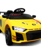 R-Sport Masinuta electrica pentru copii Cabrio A1 Galben 60W cu telecomanda si functie de balansare