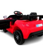 R-Sport Masinuta electrica pentru copii Cabrio A1 Rosu 60W cu telecomanda si functie de balansare