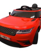 R-Sport Masinuta electrica pentru copii Cabrio F4 Rosu 60W cu telecomanda si roti Eva slow start faruri si lumini Led unitate audio cu display si Mp3
