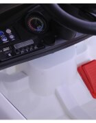 R-Sport Masinuta electrica pentru copii Cabrio M4 BBH-958 Alb 50W cu telecomanda 12V pornire lenta usi si portbagaj cu deschidere panou muzica lumini sarcina maxima 30 kg