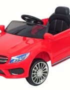 R-Sport Masinuta electrica pentru copii Cabrio M4 BBH-958 Rosu 50W cu telecomanda 12V pornire lenta usi si portbagaj cu deschidere panou muzica lumini sarcina maxima 30 kg