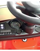 R-Sport Masinuta electrica pentru copii Cabrio M4 BBH-958 Rosu 50W cu telecomanda 12V pornire lenta usi si portbagaj cu deschidere panou muzica lumini sarcina maxima 30 kg