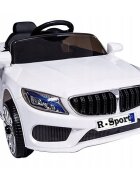 R-Sport Masinuta electrica pentru copii Cabrio M5 alb 50W cu telecomanda