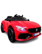 R-Sport Masinuta electrica pentru copii Cabrio Z6 rosu 70W cu telecomanda functie de balansare volan sport Mp3 si Usb amortizoare si deschidere usi