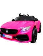 R-Sport Masinuta electrica pentru copii Cabrio Z6 roz 70W cu telecomanda functie de balansare volan sport Mp3 si Usb amortizoare si deschidere usi