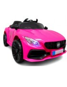 R-Sport Masinuta electrica pentru copii Cabrio Z6 roz 70W cu telecomanda functie de balansare volan sport Mp3 si Usb amortizoare si deschidere usi