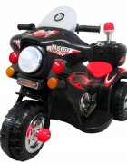 R-Sport Motocicleta electrica pentru copii M7 neagra 20W cu muzica lumini si pedala acceleratie