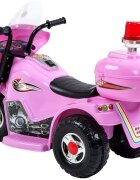 R-Sport Motocicleta electrica pentru copii M7 roz 20W cu muzica lumini si pedala acceleratie