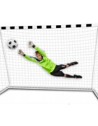 R-Sport Poarta de fotbal din metal E4 300 x 200 x 90 cm