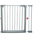 R-Sport Poarta de siguranta din metal 79-105 cm S2 Gri