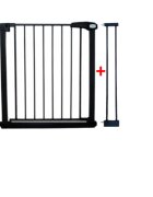 R-Sport Poarta de siguranta din metal 79-105 cm S2 Negru