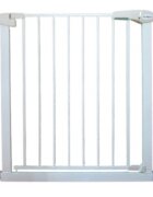R-Sport Poarta de siguranta din metal S0 alb 79-83.5 cm