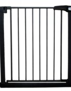 R-Sport Poarta de siguranta din metal S0 negru 79-83.5 cm