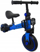 R-Sport Tricicleta multifunctionala 4 in 1 cu pedale detasabile P8 albastru varsta 2-5 ani roti din spuma EVA inaltime reglabila sarcina maxima admisa 25 kg